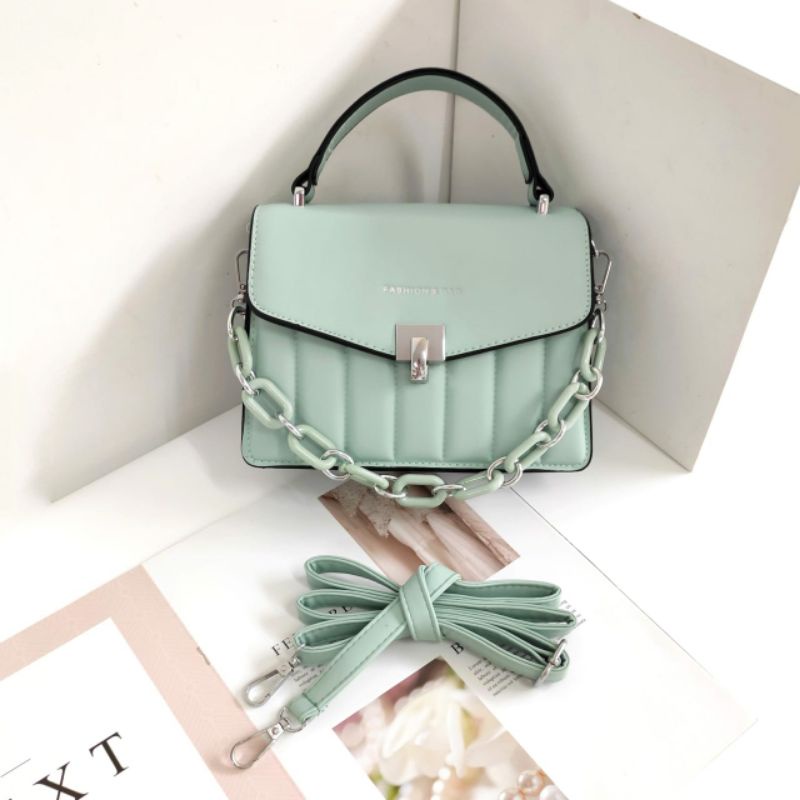 Sling Bag Import Premium Murah Fashion Tas Slempang Branded Original Kulit Unik Korea Casual LT 1563