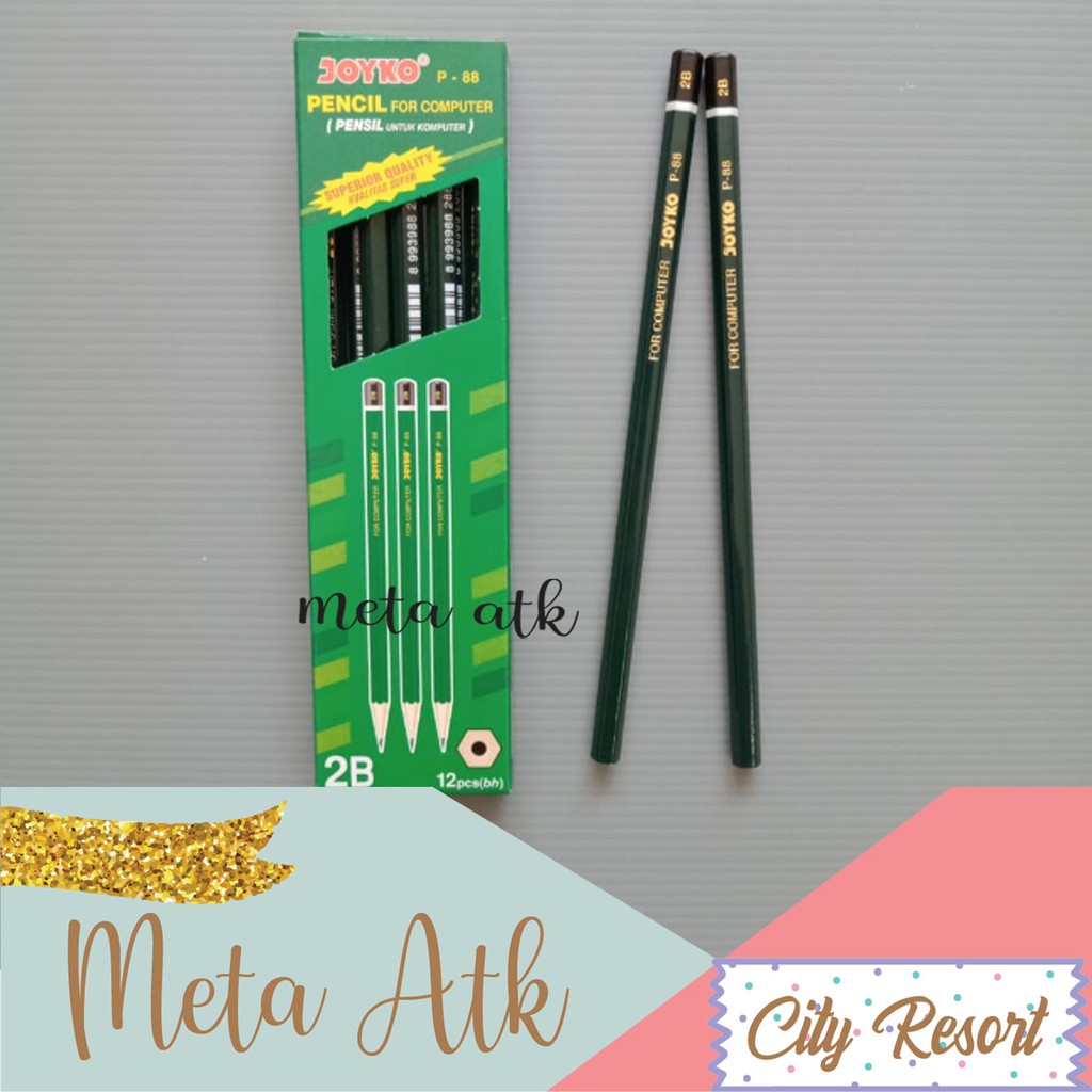 

Pencil / Pensil Joyko P-88 / 2B / 1 BOX 12 PCS