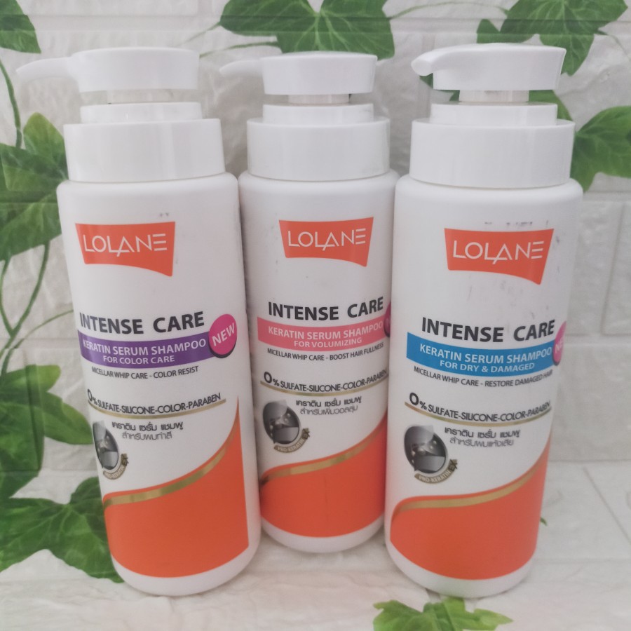 Keratin Serum Shampoo Intense Care 400ml Lolane