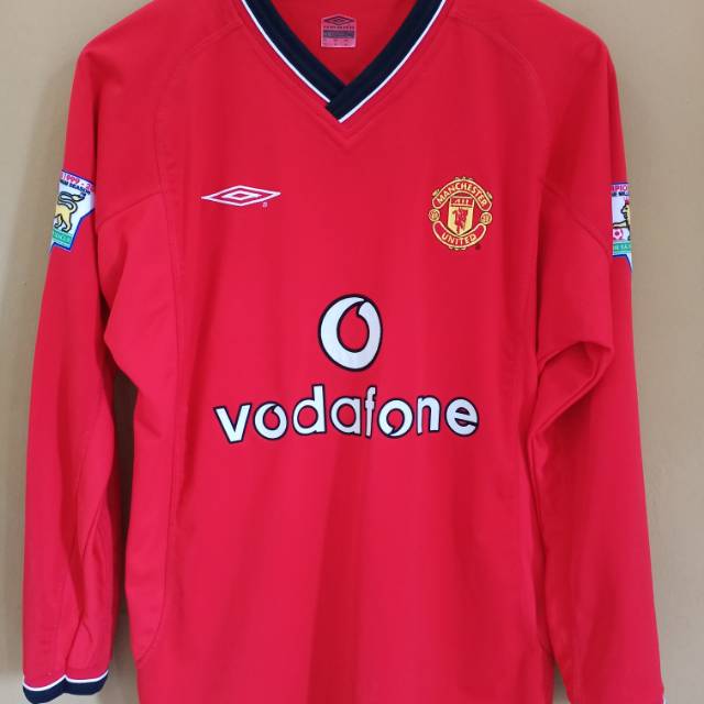 Jersey original manchester united home 2000/2001