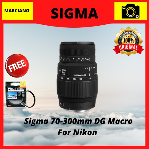 Lensa Sigma 70-300mm DG Macro For Nikon
