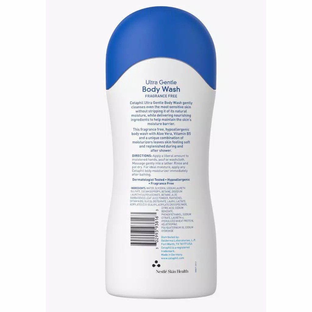 Cetaphil Ultra Gentle Body Wash 500 ML (43842)