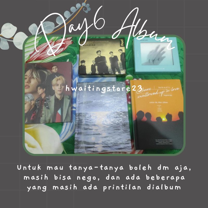 DAY6 ALBUM (UNSEALED/ALBUM ONLY)