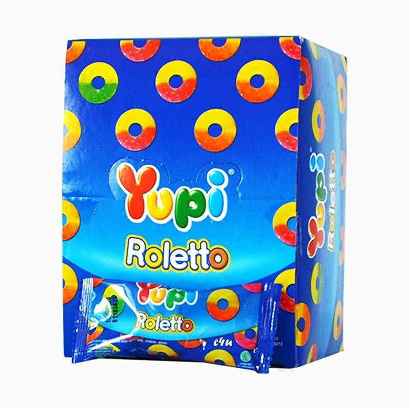 

YUPI ROLETTO Kembang Gula Jeli MIX 24Pcs