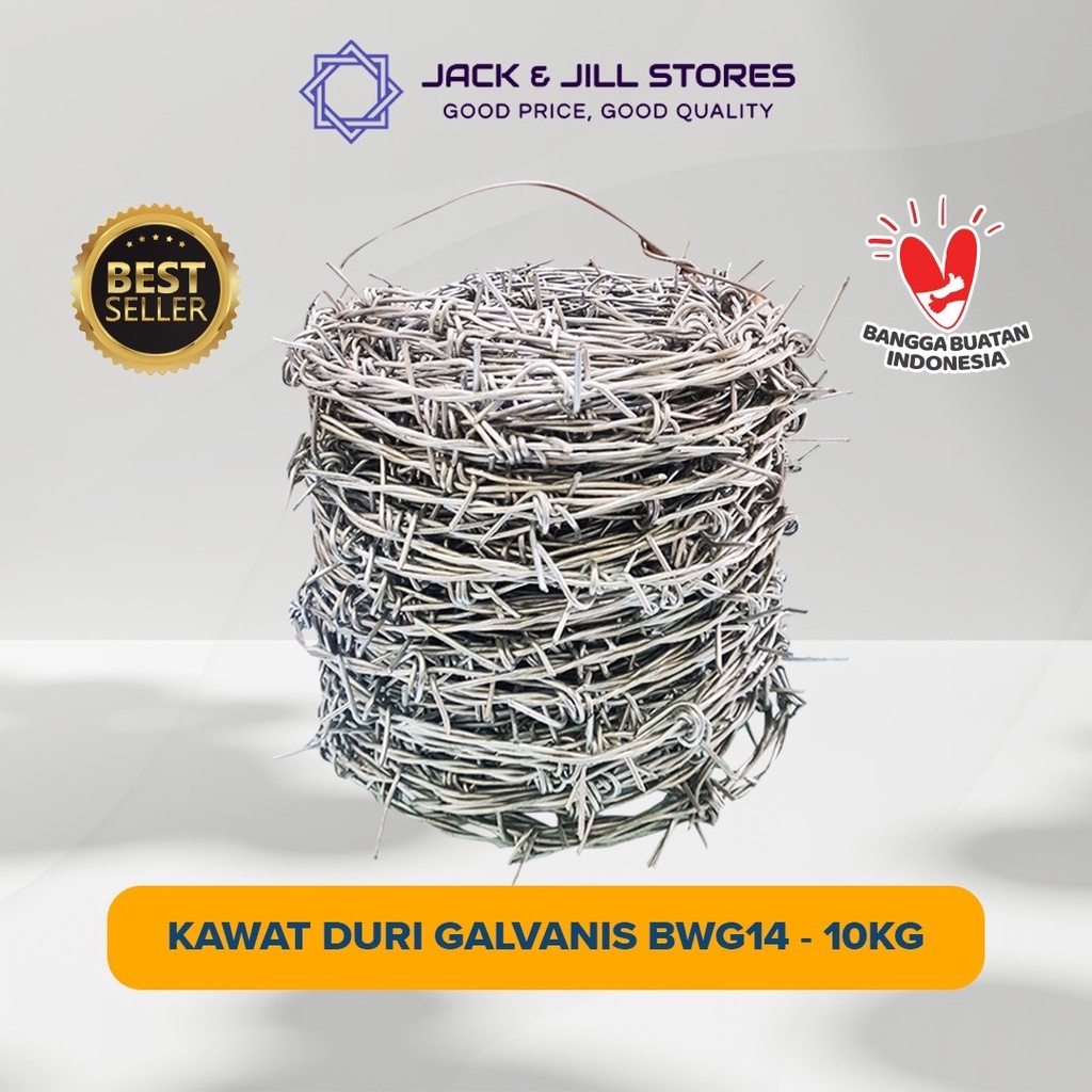 KAWAT DURI BWG 14 - 10KG