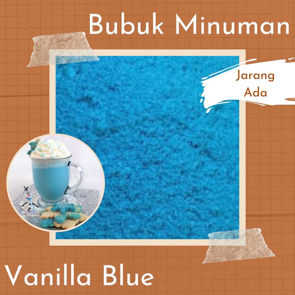 

Bubuk Minuman Premium Rasa Vanila Blue 1 Kg Serbuk Minuman Vanila Blue Enak Murah Halal Aman Terbaik