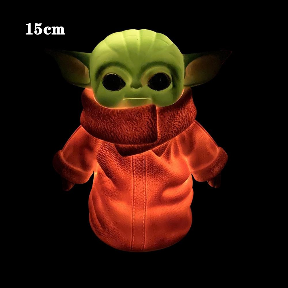 Mainan Bayi Yoda With Light Mandalorian Star Wars Ukuran 8 15cm Untuk Dekorasi Mobil Hadiah Ulang Tahun Shopee Indonesia