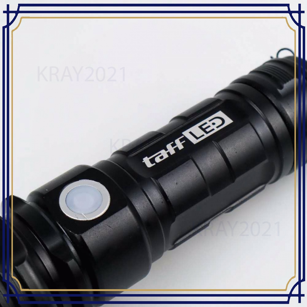 TaffLED Senter LED USB Rechargeable XLM-L2 25W 1000 Lumens - XLML2