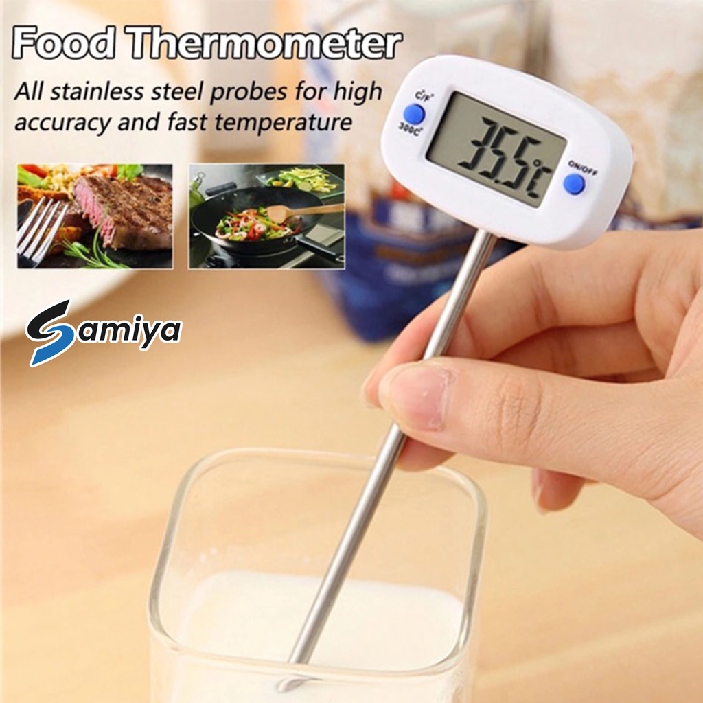 thermometer dapur digital / thermometer kopi minyak air digital / kitchen thermometer