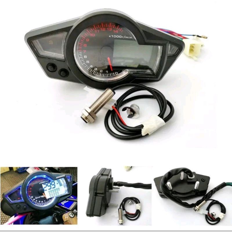 SPIDO DIGITAL KOSO RX1 N Spedometer Digital RX1N Koso