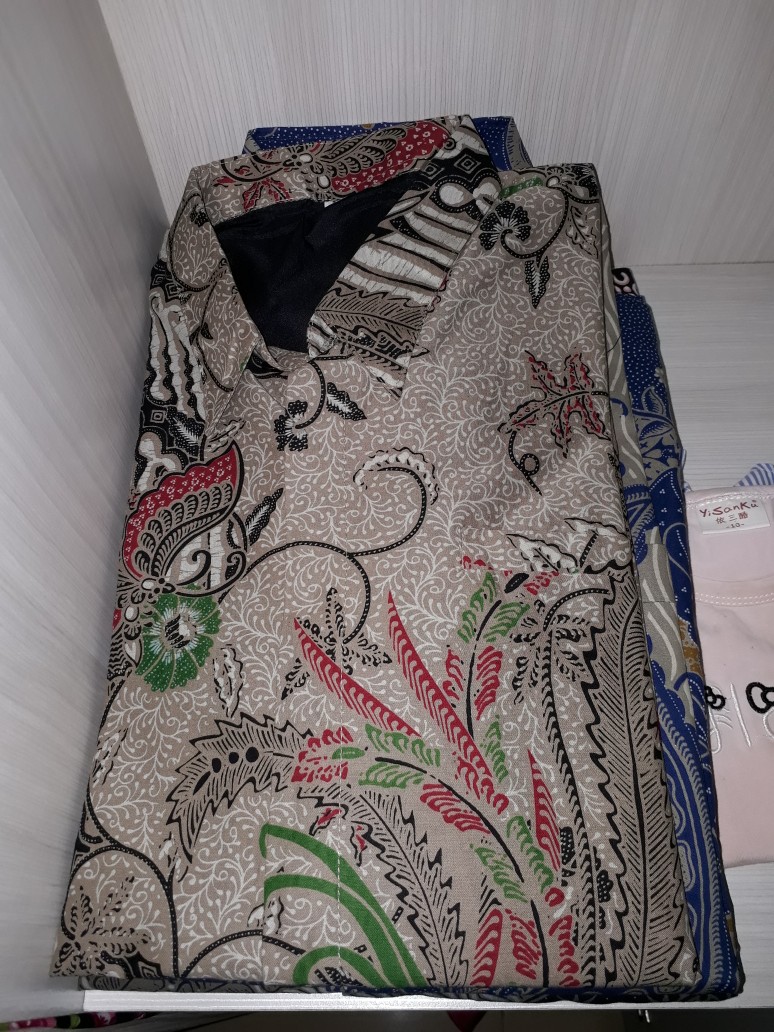 [full Furing] Kemeja Batik Pria Lengan Panjang Sasmakha Bahan Katun Sragenan By Kanaya