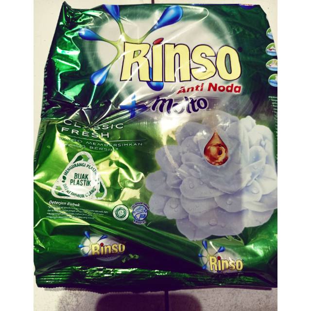 

Deterjen rinso 770 gr