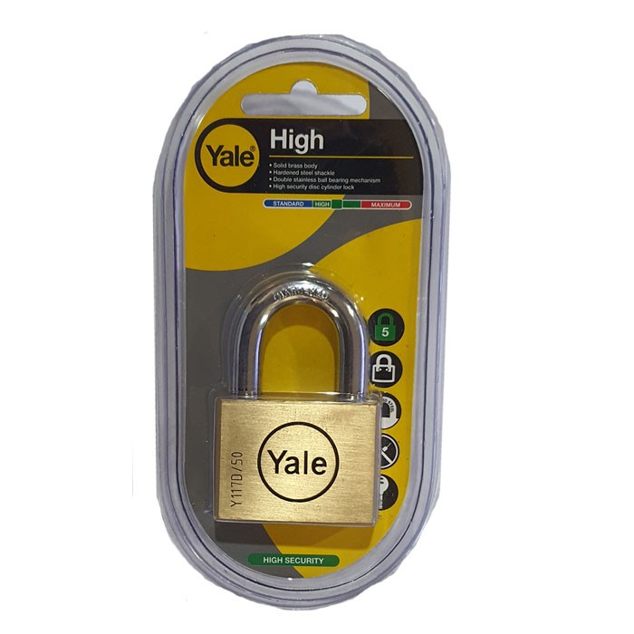 Yale Y117D-50-127-1 Gembok 50mm Padlock 50 mm