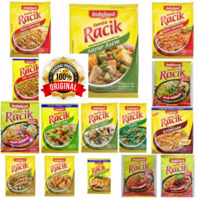 BUMBU RACIK INDOFOOD MIE/SAYURAN/SOP/LODEH/TUMIS/NASI