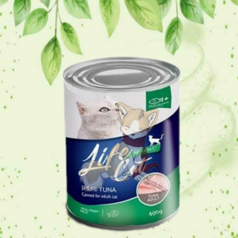 life cat kaleng tuna dan salmon 400gr