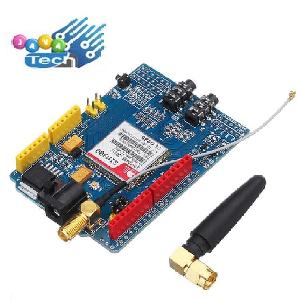 SIM900 Quad Band GSM GPRS Shield Module Arduino Uno Mega + Antenna