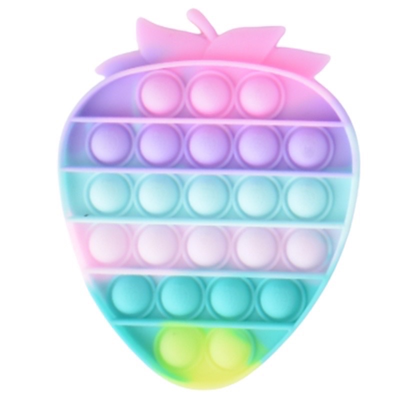 POP IT FIDGET/mainan viral tiktok/mainan pop it/mainan sensorik-Stoberi Jelly