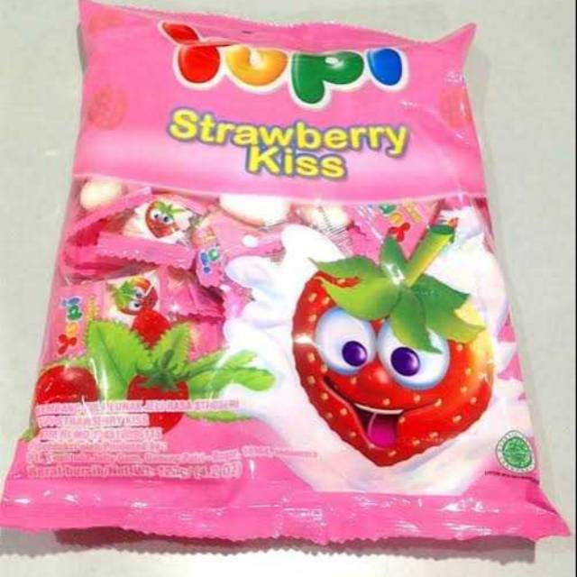 

Permen yupi strawbery kiss120gr