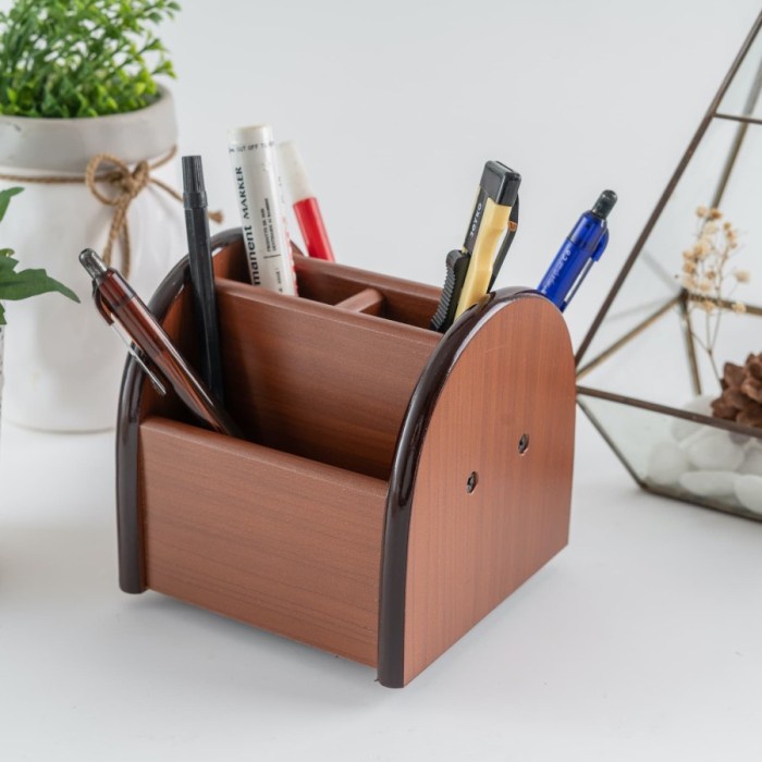 

Update Rotating Desk Pencil Case Wooden Tempat Alat Tulis Meja Kayu Putar Terlaris