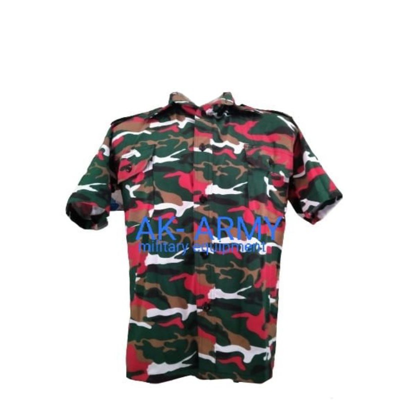 KEMEJA LASKAR MERAH PUTIH . KEMEJA KAOS TOPI LMP