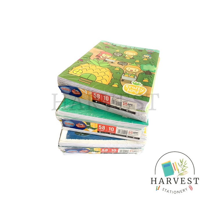 

Kusus Hari Ini Buku Tulis Sidu 58 Lembar 10 Pcs / Buku Tulis Sinar Dunia Murah