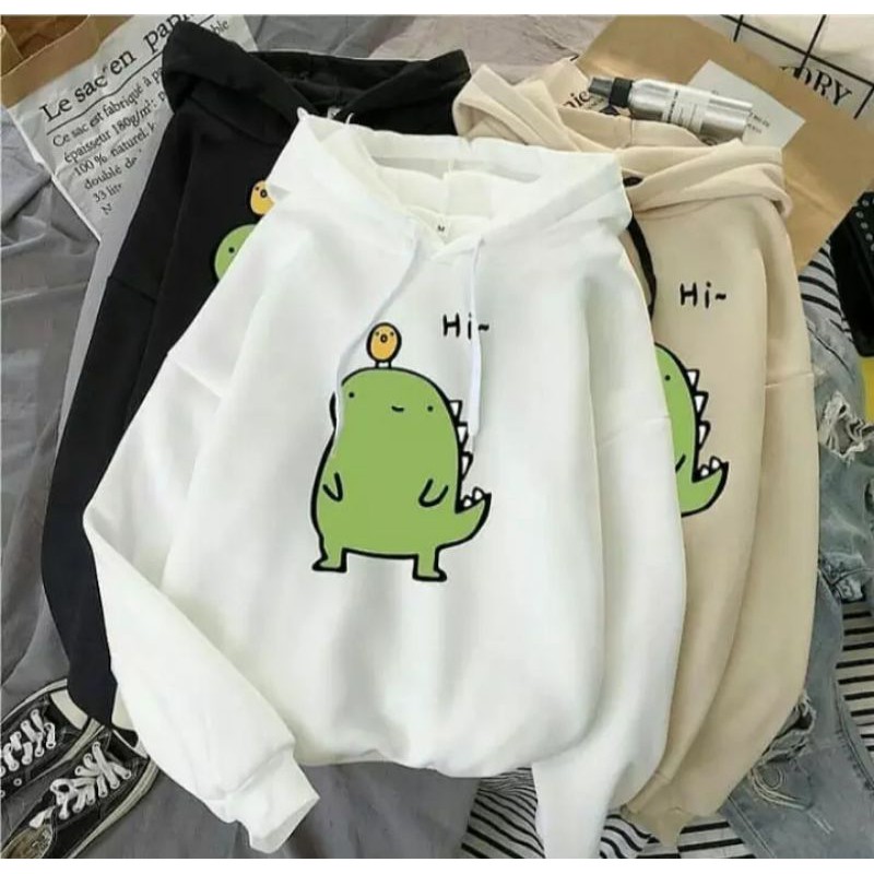 Sweater Hoodie Wanita Pria Sweeter Switer Oversize Murah CUTE MONSTER