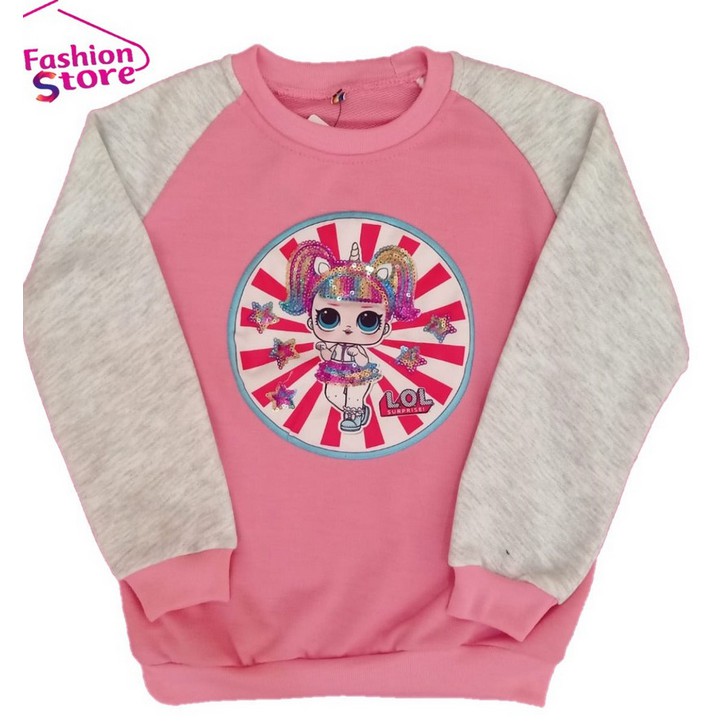 SWEATER ANAK USIA 1-4TAHUN LOL ADA LAMPU / SWEATER ANAK LOL BAJU ANAK MURAH