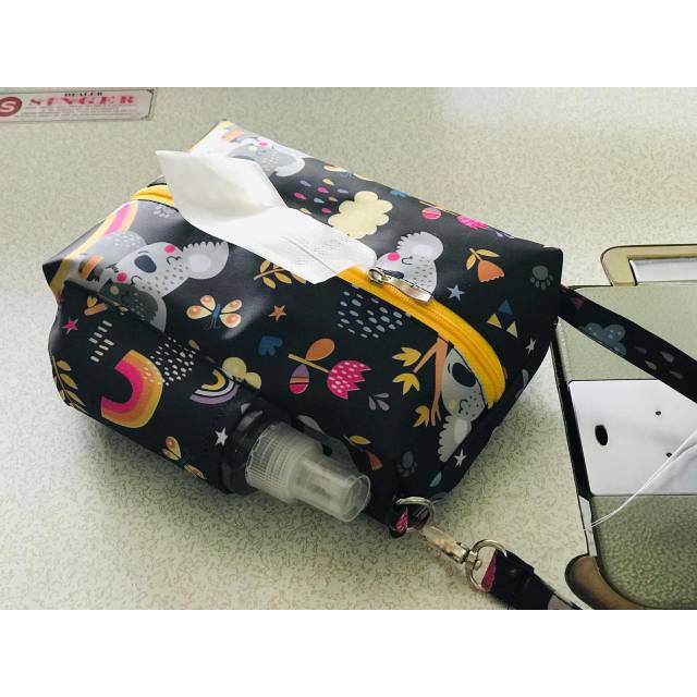 tas tisu Pouch tissue travel kit 4 in 1 new normal bukan 3 in 1