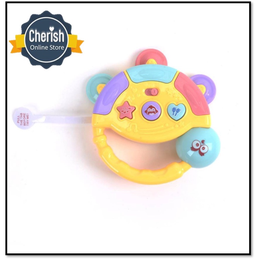 Mainan Musik Bayi - MUSICAL TAMBOURINE - Mainan Anak 1 tahun