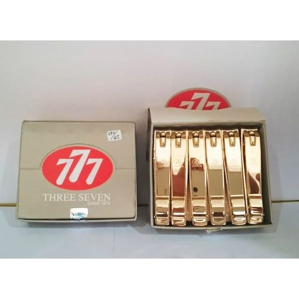 Gunting Kuku 777 Original Made in Korea Ukuran Kecil 777 Gold Stainles