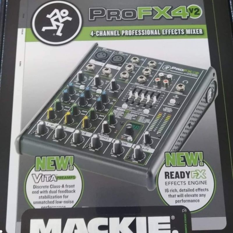 Mixer Mackie Pro FX 4 V2 ( 4 channel ) ORIGINAL