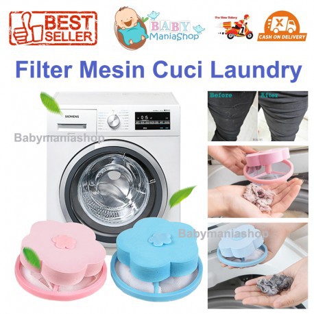 Filter Mesin Cuci Laundry Saringan Kantong Penyaring Pembersih Filter Washing Machine Pakaian Baju