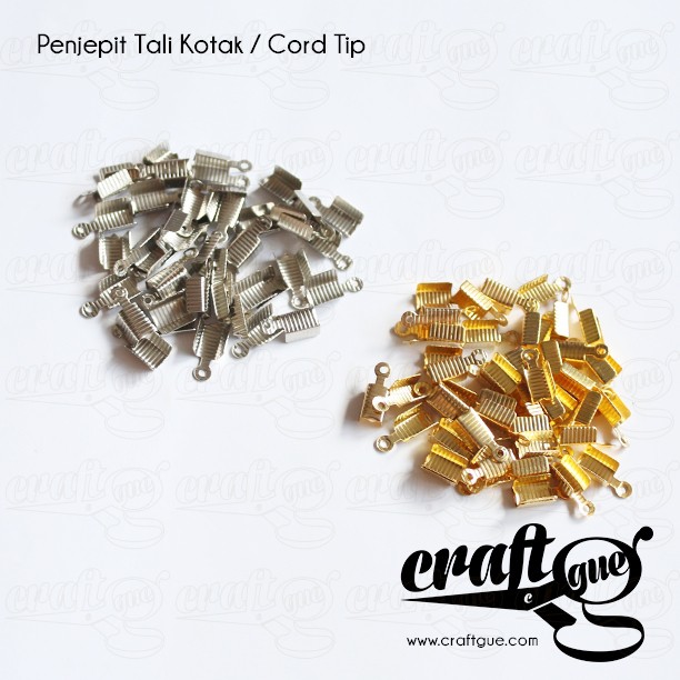 Penjepit Tali Kotak/Cord Tip (5gr)