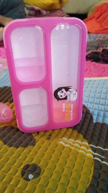 Kotak Makan Yooyee 3csekat / Yooyee Tiga Sekat /few