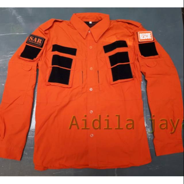 Baju kemeja pdl SAR BNPB BPBD Basarnas model terbaru