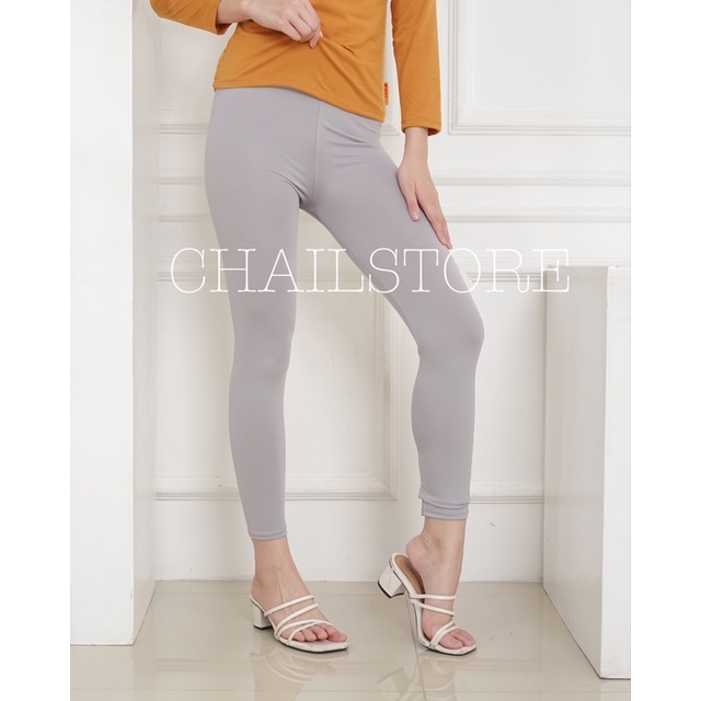 celana legging panjang wanita / olahraga / melar /  jumbo /  stretch / lejing karet / dalaman