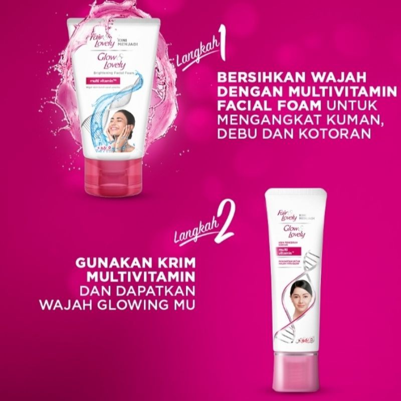 Fair &amp; Lovely Glow &amp; Lovely Cream# 50.gr #