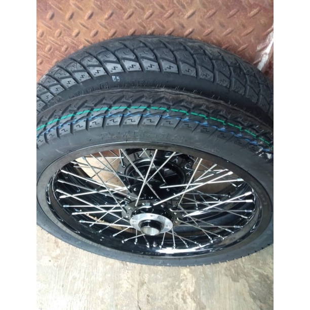 velg rx King 160x185 ring 18 jari jari tdr crome hitam glosy ban 275x300