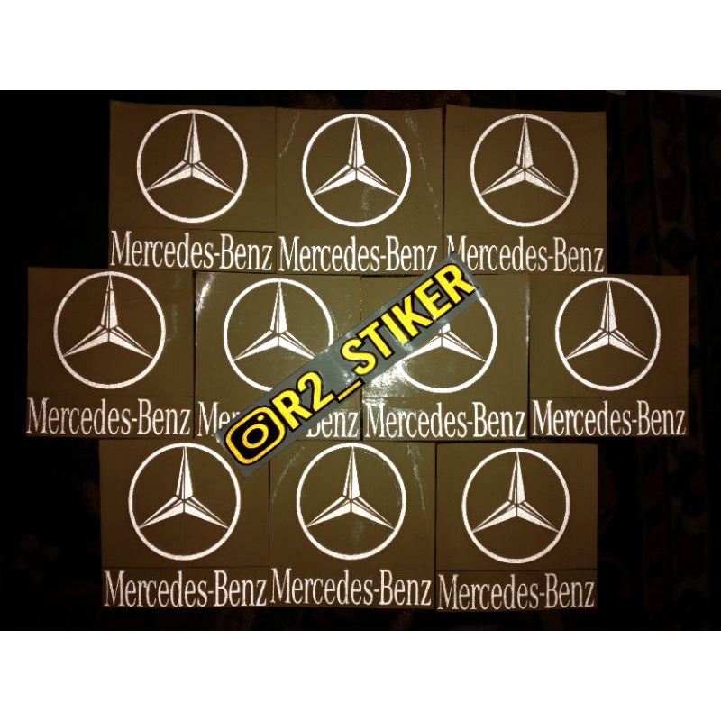 stiker MERCEDES BENZ