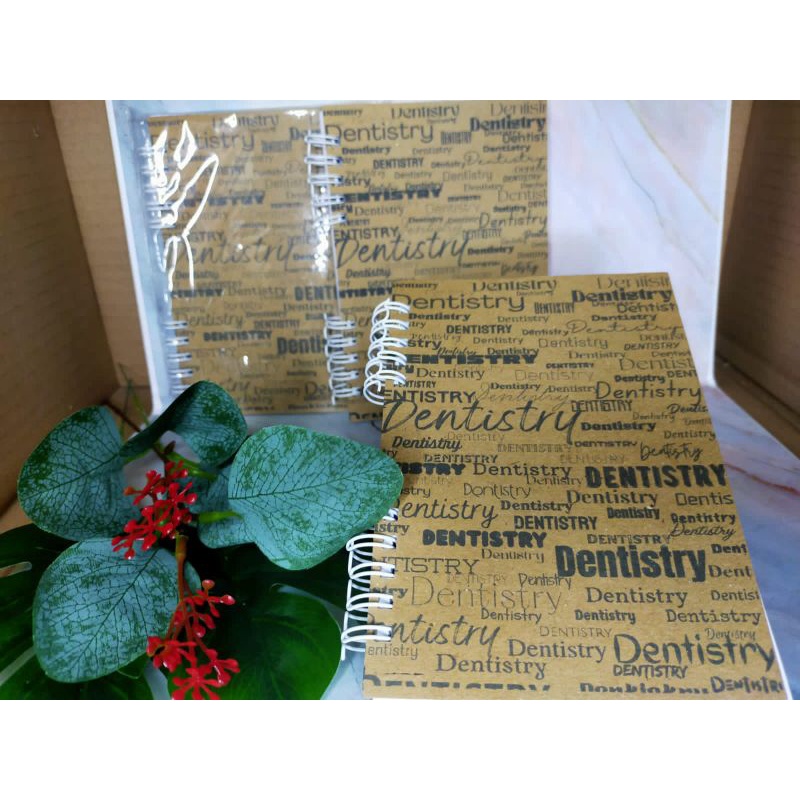 

Notebook/pocket book A6 "dentistry"100 lembar(200 halaman)
