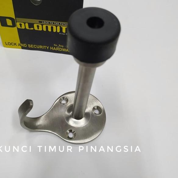 ♔ door stop penahan benturan pintu dinding door stopper hook Ω