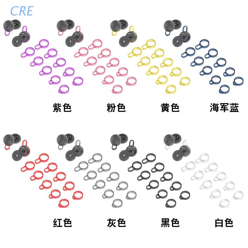 Cre 10pcs / Set Eartips / Earbud Pengganti Bahan Silikon Untuk Earphone Bluetooth SONY LinkBuds