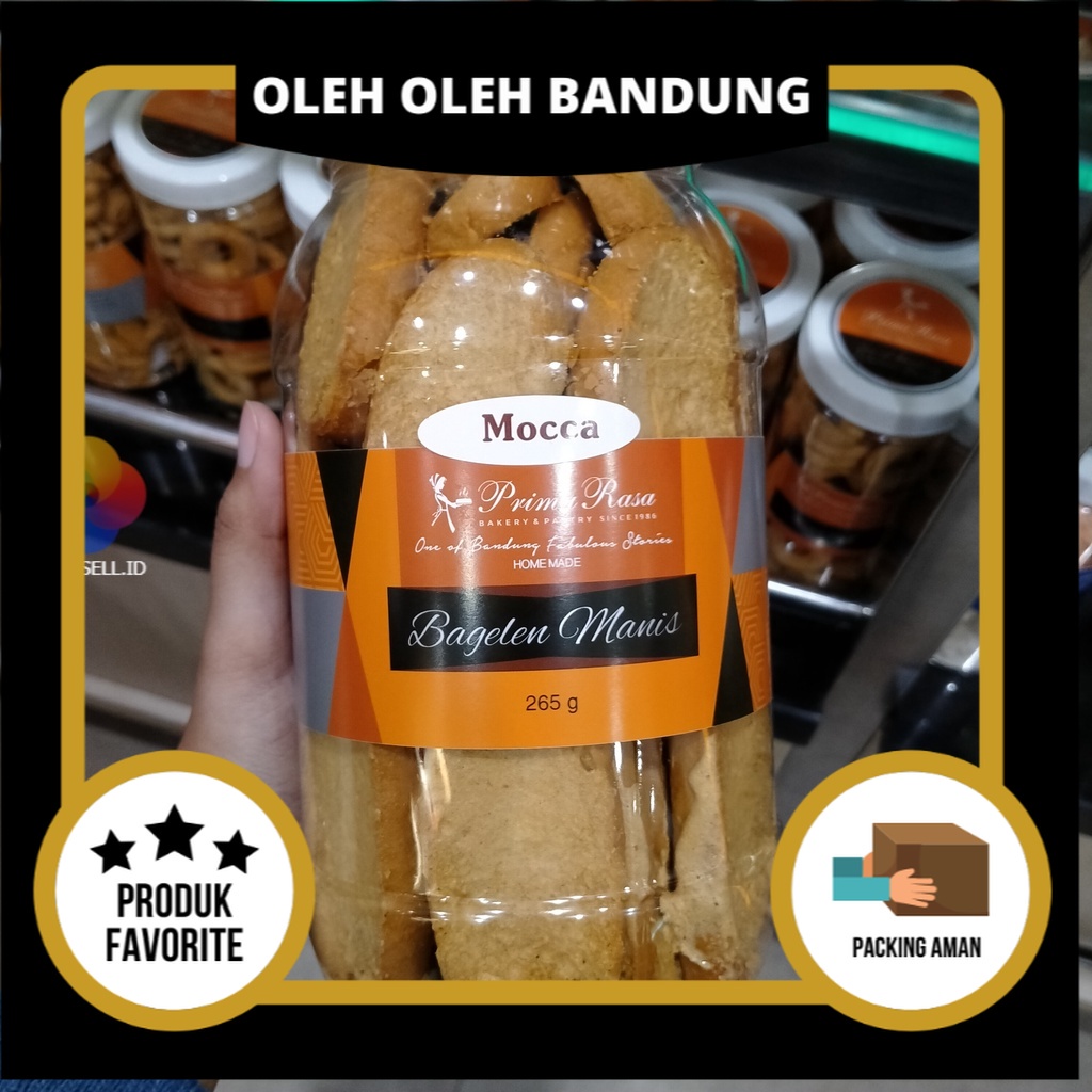 

Prima Rasa Bagelen Toples Ukuran Besar - Bread Toast - Oleh Oleh Kue Bandung