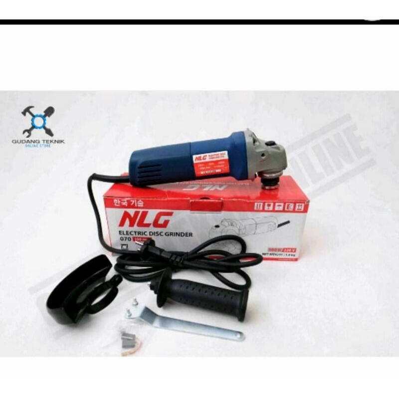 Mesin Gerinda Tangan NLG 070 / Gerinda Tangan 4 Inch NLG murah dan berkualitas