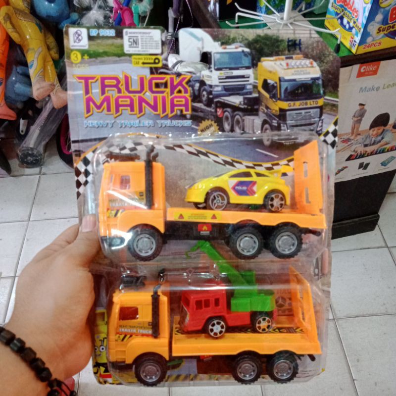 Truck Mania Truk Oleng Heavy Trailer Trucks