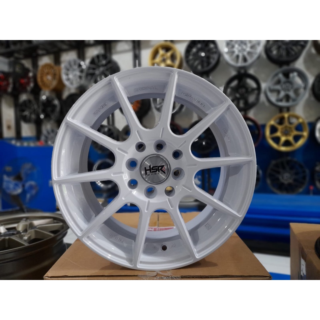 VELG MOBIL RACING HSR Rai s2 r15 h8 white