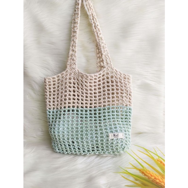 market bag tas rajut pasar tas rajut jaring
