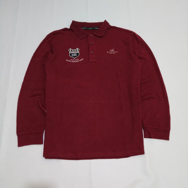 kaos polo rugby shirt second bekas preloved thrift original branded casual