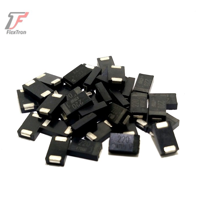 Capacitor / Kapasitor SMD 220uf / 6.3V