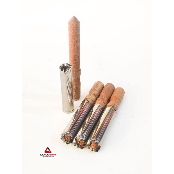 Spuit Sodok Kayu / Cetakan Kue Semprit / Semprotan Kue Kering / Spuit Dorong Kayu